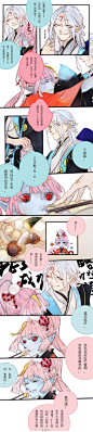 #阴阳师手游# #狐跳# 一到冬天就好想吃关东煮啊……再埋个大尾巴。谈个小恋爱。❄