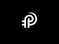 P logo