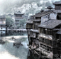 一片晕红才著雨，几丝柔绿乍和烟。#古镇#  #小镇# #旅游# #古风古韵中国# @予心木子