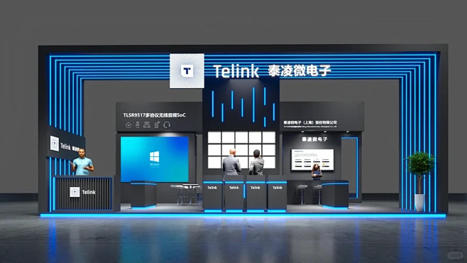 科技展台展台效果图 - 小红书-花瓣网
