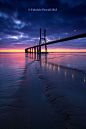 Vasco da Gama bridge, Lisbon, Portugal 达伽马桥梁，里斯本，葡萄牙