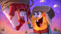 Nickelodeon 'Winter Refresh' : Art Direction for a series of 21 bumpers made at Aardman Nathan Love for Nickelodeon. The goal was to create a modern update of classic stop motion aesthetics using Nickelodeon's cast of popular characters.