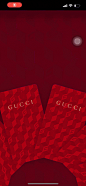 GUCCI CNY RED PAKET