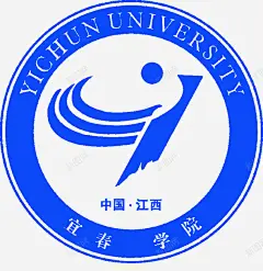 蓝色宜春学院校徽图标高清素材 png 宜春学院 校徽 蓝色 免抠png 设计图片 免费下载