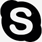 Skype的品牌标志图标