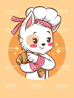 手绘猫面包师形象  - 源文件下载【酷图网】卡哇伊厨师,卡哇伊,面包师,可爱,儿童,职业形象,卡通儿童,手绘猫面包师,面包师头像,面包师形象,