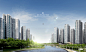 新城市建筑商业图形高精度PSD分层海报模版 :  