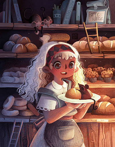 绘画欣赏，作者：插画师 Kate Pel...