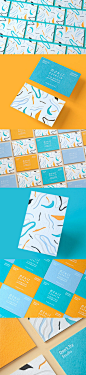 playful-and-bright-textured-letterpress-business-card-for-a-designer