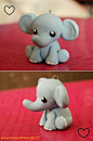 Baby Elephant Charm by alwaysorange
