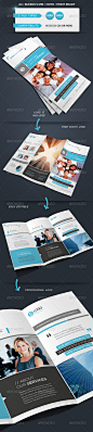 Modern & Corporate Trifold Brochure A4 - GraphicRiver Item for Sale
