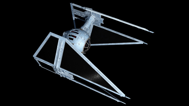 tieinterceptortie截击机10anselhsiao为星战系列创作的飞船作品