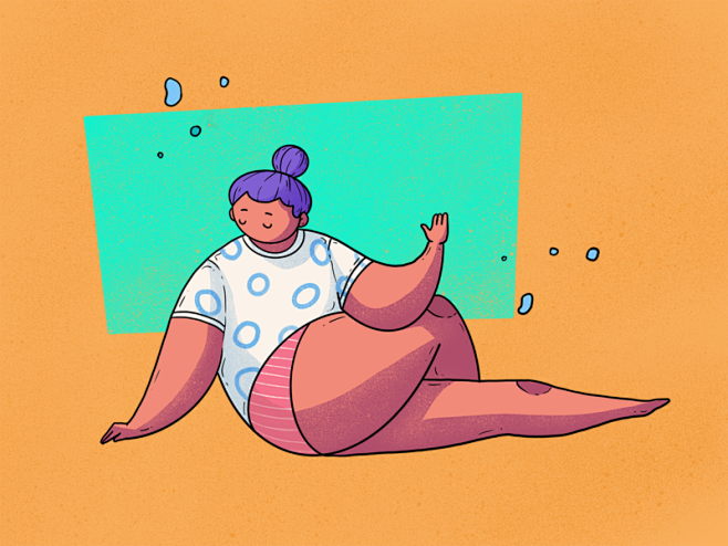 Yoga Chill Illustrat...