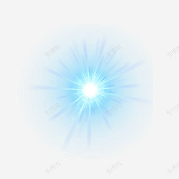 蓝色发光效果 免抠png 设计图片 免费下载 页面网页 平面电商 创意素材