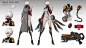 "DEATH ANGEL"MORCIAlIN NIERUT, Jingwei Qiu : She's dangerous……

Thankful to your like, my friends. You give me the power to continue project "Black chess".
In project MOBA, three characters are finished, three to go.