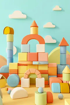 百变积木开放式玩具