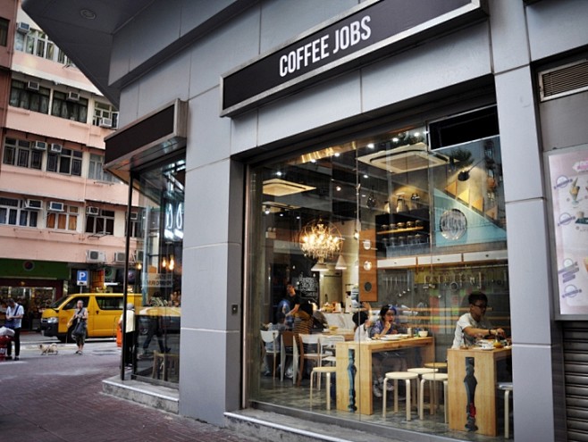 香港Coffee Jobs 40平米的咖...