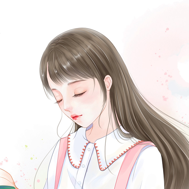 闭眼remember插画