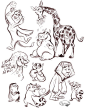 Madagascar Doodles by sharkie19 on DeviantArt