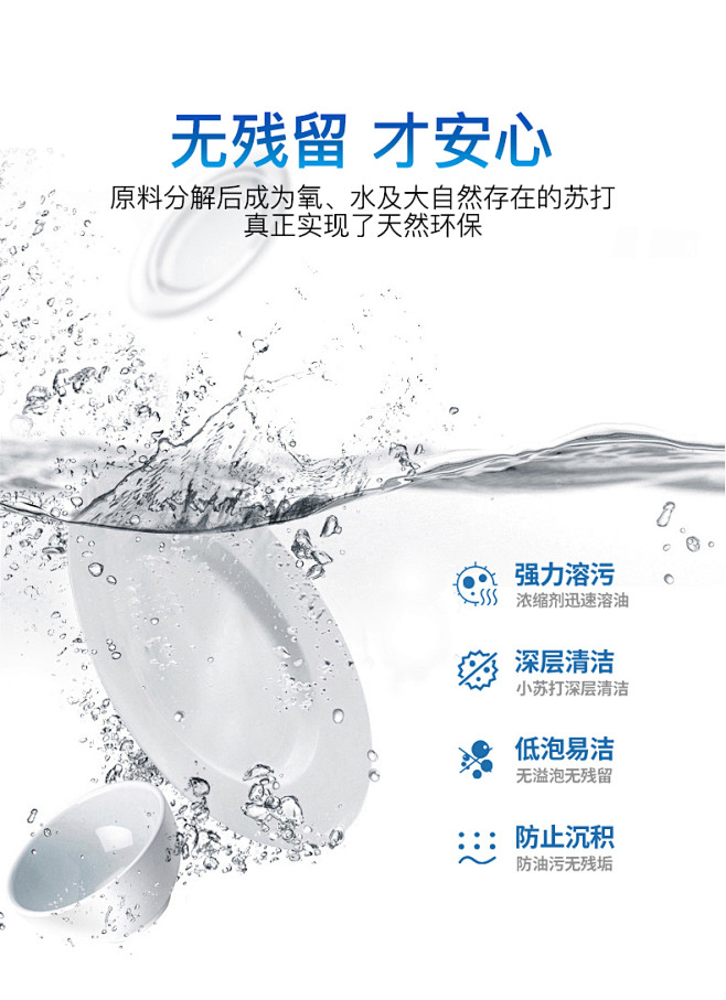 蓝宝丝Kampus进口三合一洗碗块粉洗碗...