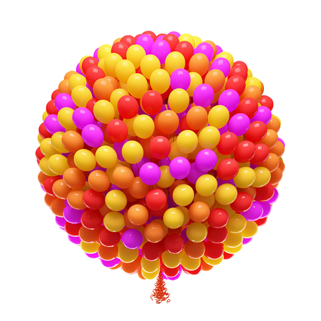 气球图案