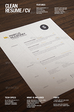 勇者C采集到Inspiration【Resume】