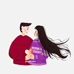 手绘约会的情侣插画人物图片大小2000x2000px 图片尺寸1.46 MB 来自PNG搜索网 pngss.com 免费免扣png素材下载！插画#七夕#情侣#人物#手绘#约会#装饰图案#