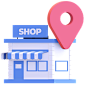 Store location ，店铺 实体店 商铺