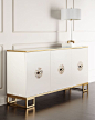 John-Richard Collection Prynne Credenza: 