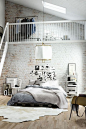 loft #卧室#