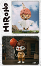 POPMART泡泡玛特 HIRONO小小的使坏系列小野盲盒可爱公仔玩具礼物-tmall.com天猫
