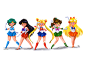 Sailormoon Fanart : Turn them to my style 