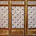 古建筑之花窗纹饰：步步锦、轱辘钱、豆腐格、冰梅、扯不断、风车、花罩、双交六椀菱花、雪花。