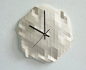 Faceted Wall Clock to Spice Up Your Interior Decor