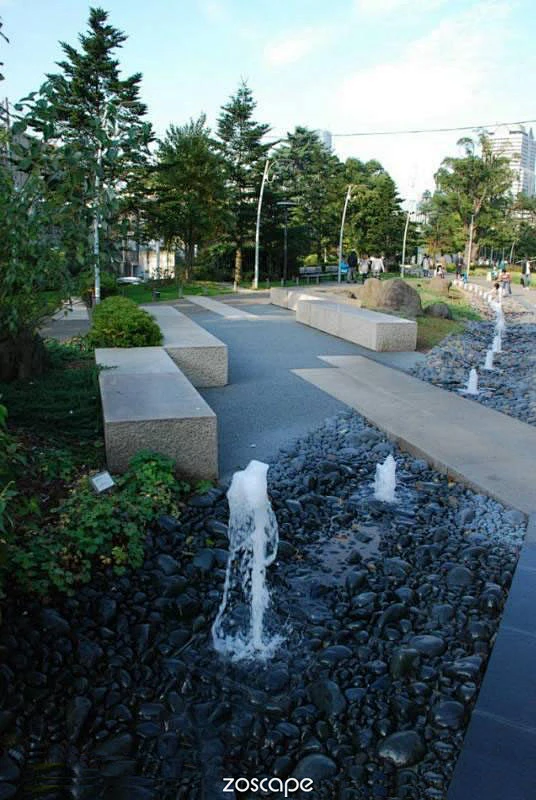 水景设计#zoscape#水景意向图#动态水景#喷泉设计-花瓣网
