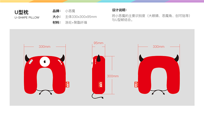 将小恶魔的主要识别度（大眼睛、恶魔角、创...