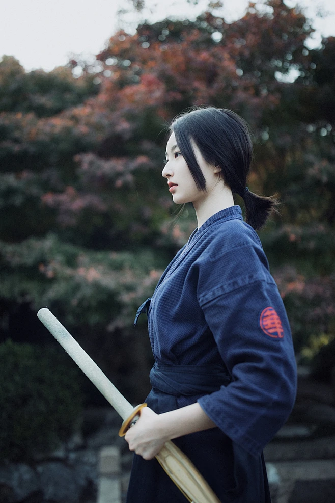 日本武士服-花瓣网