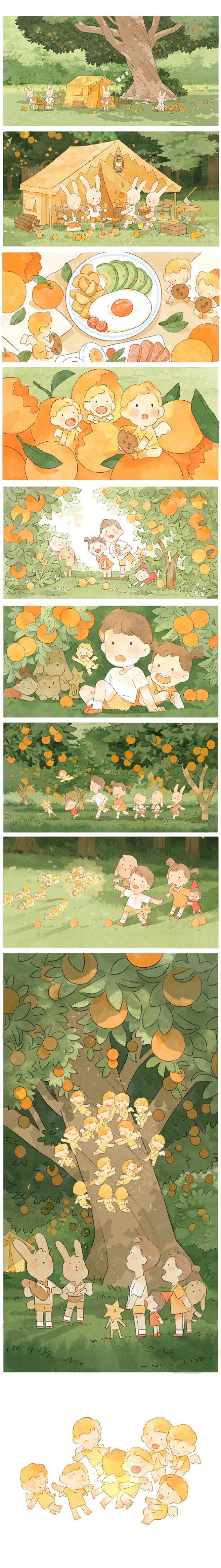 温馨治愈系插画合集
画师：天才鹭 ​ ​...