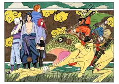 岸本绘制火影原画CG设计作品欣赏二(6)