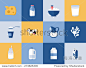 Milk and dairy products icons for graphic, web and logo design-食品及饮料,符号/标志-海洛创意(HelloRF)-Shutterstock中国独家合作伙伴-正版图片在线交易平台-站酷旗下品牌