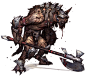 'O.N.E.' (a.k.a. Guardians of Darkness) work, TEAM COUSCOUS : 2014-2015work. <br/>for mobile action rpg 'O.N.E.' <br/>Corecreative co.