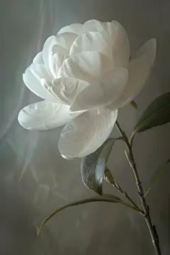 初春盛开的灌木山茶花