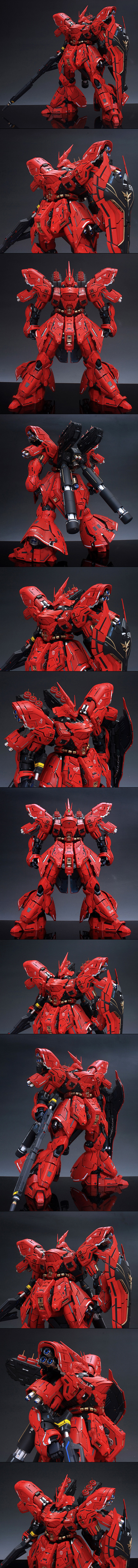 万代MG sazabi 沙扎比卡版高达模...