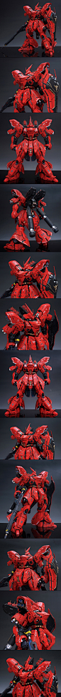 万代MG sazabi 沙扎比卡版高达模型拼装树脂GK改件代工喷漆成品-淘宝网