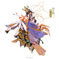 #大触觉醒##百绘罗衣#@网易阴阳师手游  @阴阳师手游同人帐 
大家好，我来丢人了，想了关于金鱼元素的匣子皮肤，时间很赶随便看看啦，希望今年能看到匣子宝贝的新衣服 ​​​​