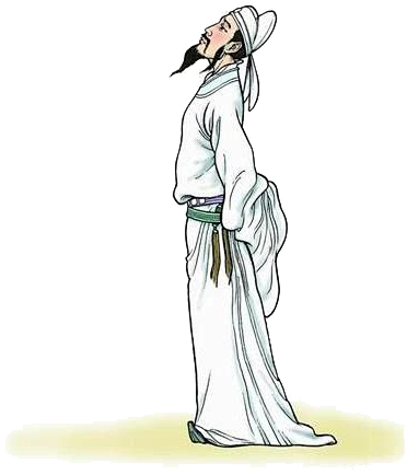 诗人李白png免扣