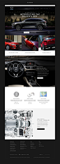 UI Design for the new Mazda website