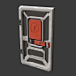 Apex Legends Inspired Sci-Fi Door, Jack McKelvie : I've been playing some Apex Legends since it came out and it's the only BR game that's really held my interest. This is a door I made as a series of warm ups over the past week. It's based on Apex Legends