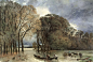 Юэ, Поль (1803-1869) -- Наводнение в Сен-Клу