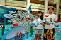 香港奥海城夏季护鲨、爱海洋保育主题装饰_联商图库